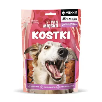 Dog training treats Pan Miesko Lamb Cubes 100 g — Single-Ingredient Lamb, Monoprotein, Gluten- and Soy-Free