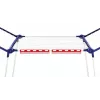 Floor-standing laundry drying rack Leifheit Pegasus 200 — blue/white