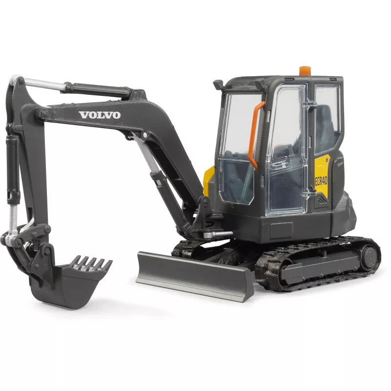 BRUDER model vehicle — Volvo ECR40 compact excavator (toy) by BRUDER, model 02465