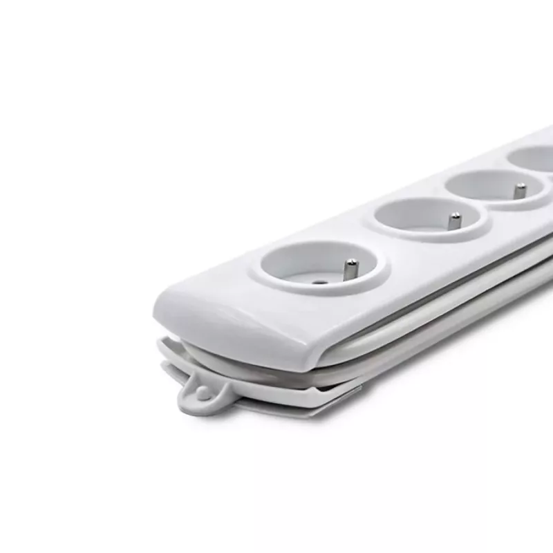 Surge Protector Qoltec 50293 White 8 AC outlets 230 V