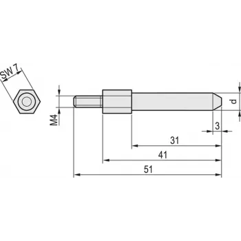 SCHROFF 60895018 Codierbolzen 20 pc(s) (60895018)
