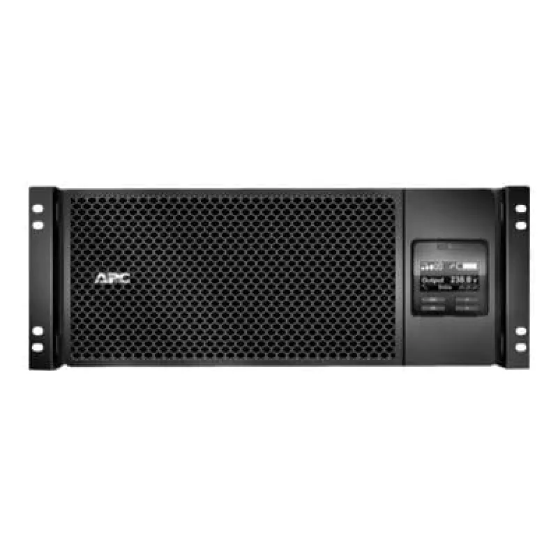 APC Smart-UPS On-Line, 6kVA/6kW, Rackmount 4U, 230V, 6x C13+4x C19 IEC outlets, Network Card+SmartSlot, Extended runtime, W/ rail kit, Marine