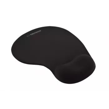 Mouse pad ESPERANZA EA137K with gel wrist rest, black, non-slip base, universal use