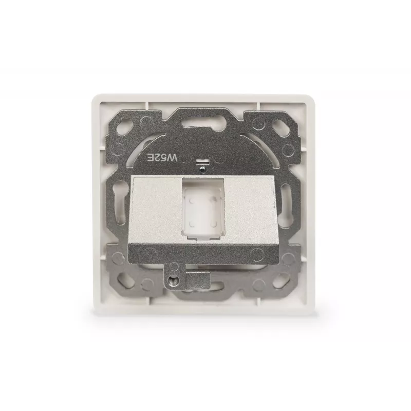 Digitus | Wallplate for Keystone Modules, German type, middle plate 50x50 mm, frame 80x80 mm | DN-93811