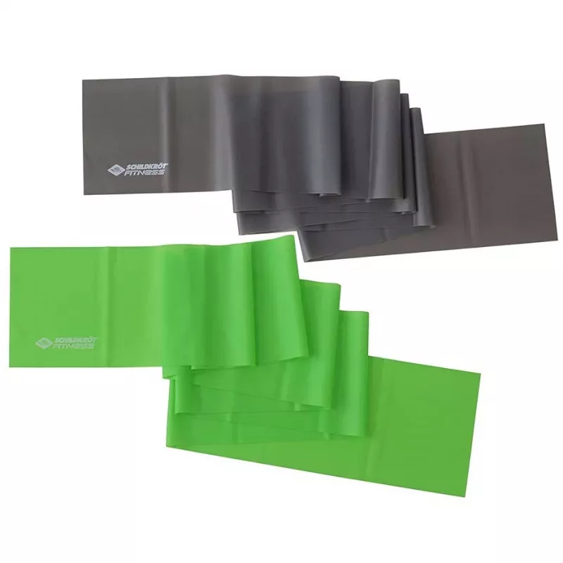 Schildkröt Fitness 960120 exercise band Thermoplastic elastomer (TPE) Anthracite, Green