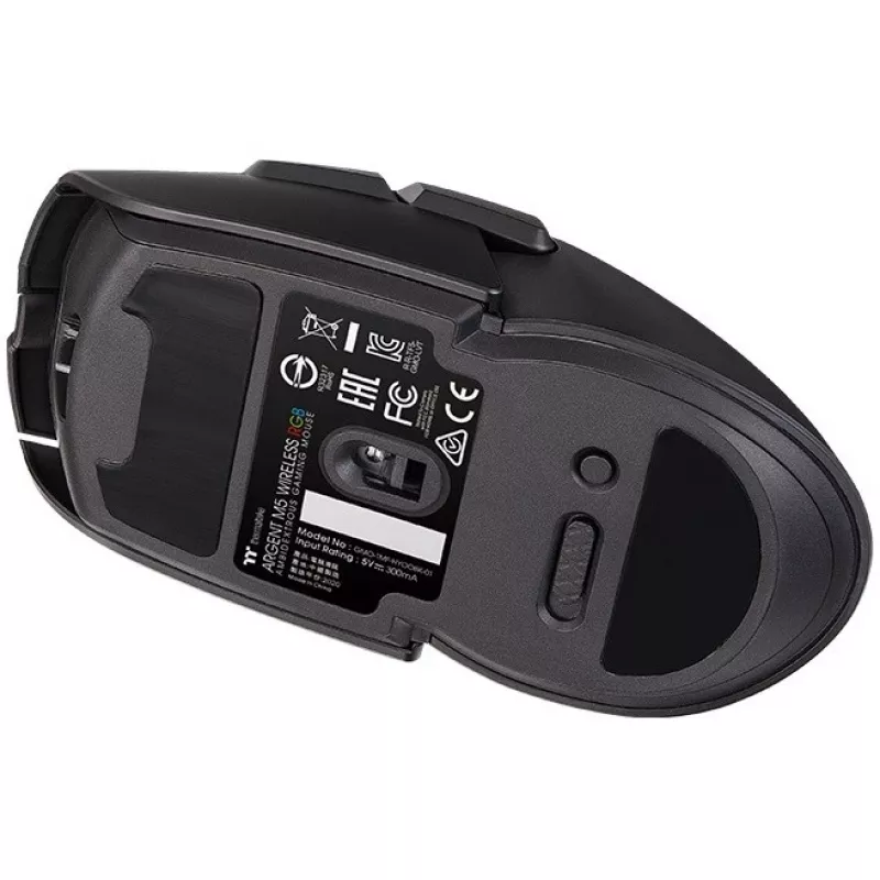 Thermaltake Argent M5 Mouse Ambidextrous RF Wireless+Bluetooth+USB Type-A optical 16000 DPI (GMO-TMF-HYOOBK-01)