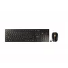 CHERRY DW 9100 SLIM keyboard Mouse included Universal RF Wireless + Bluetooth Czech, Slovakian Black