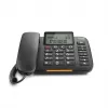 Analog telephone Gigaset DL380 Caller ID Wired handset Black