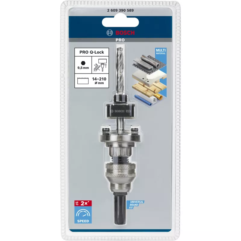 Adapters Hexagon Socket Bosch Q-Lock 2609390589