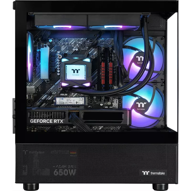 FTW V170A 5070 Elite Black, Gaming-PC black/transparent, Windows 11 Home