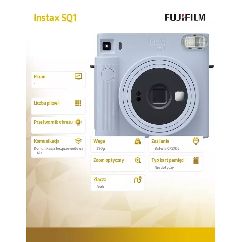Fujifilm Instax Square SQ1 62 X 62 Mm Blue