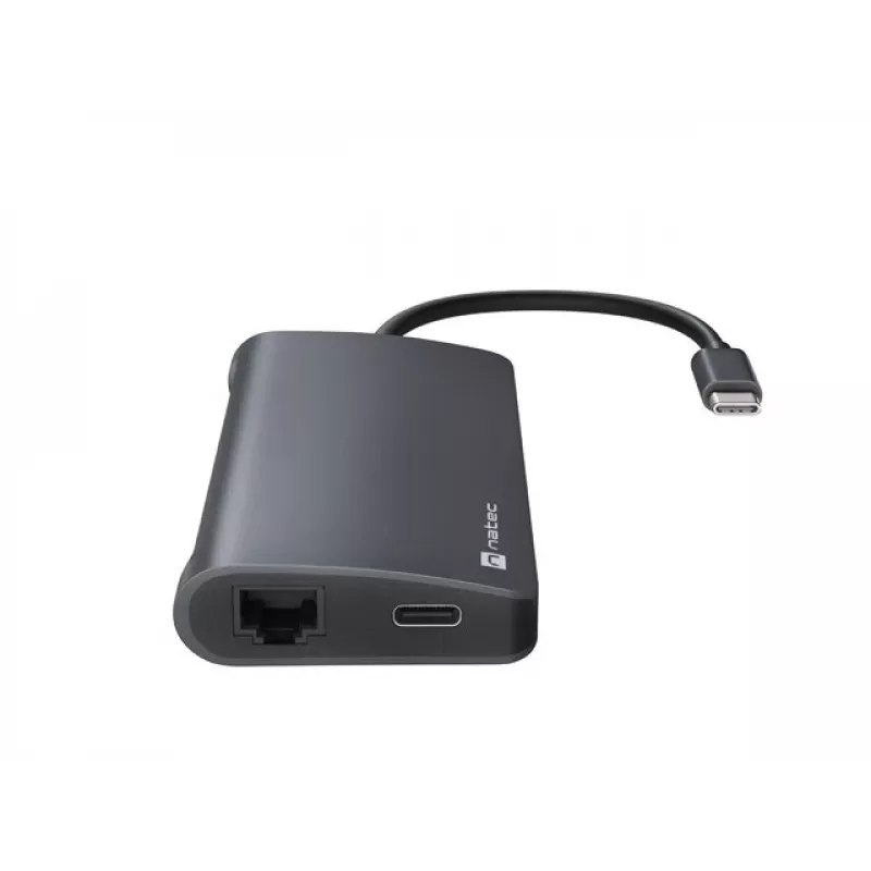 Docking Station NATEC NMP-2162 USB 3.2 Gen 1 Type-C Grey Wired