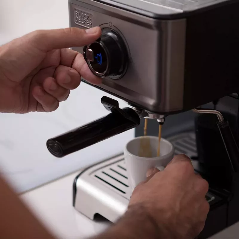 Black+Decker BXCO1200E portafilter espresso machine, 1200 W