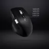 Wireless Mouse YENKEE SPIN DUAL 2095BK — compact dual-mode optical mouse, model YMS 2095B SPIN
