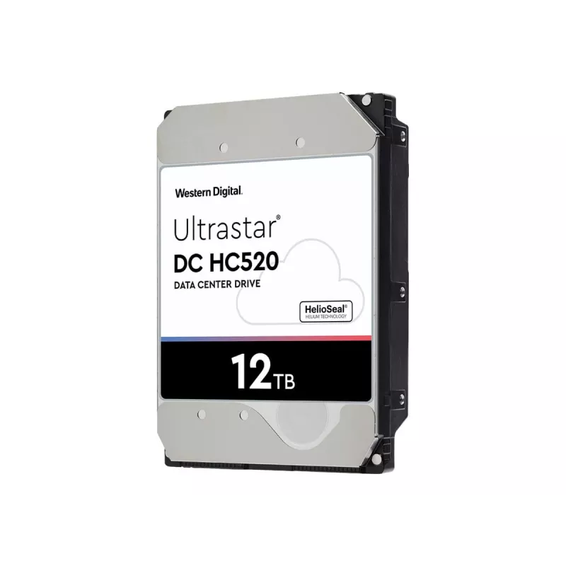 WD Ultrastar DC HC520 HUH721212AL5200 - Hard Drive - 12 TB - intern - 3.5 inch (8.9 cm)