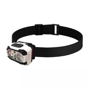 Headlight Superfire HE10 LED headlamp, compact hands-free lighting, rechargeable-compatible