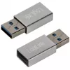 LogiLink AU0056 USB 3.2 Gen 1 Adapter USB Type-C Female Silver