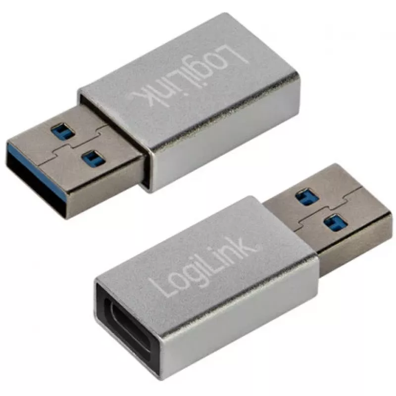 LogiLink AU0056 USB 3.2 Gen 1 Adapter USB Type-C Female Silver