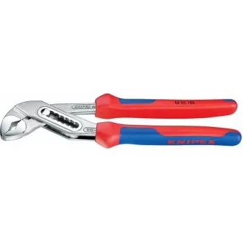 Knipex water pump pliers Alligator L.180mm Clamping w.36mm chromed 2K-sleeve
