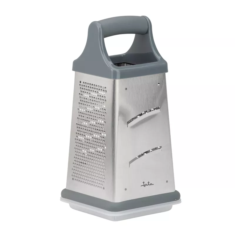 Manual food grater Jata HRAL3248 - 4-sided grater with container