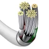 Baseus CALYS-A02 mobile phone cable White 1 m USB A Lightning