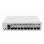 Managed L3 network switch MikroTik CRS310-1G-5S-4S+IN — 1U, 1x Gigabit, 5x SFP, 4x SFP+, 10G, DC/PoE 18–57V, 20W max