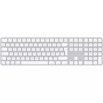 APPLE Magic Keyboard with Touch ID and Numeric Keypad for Mac models with Apple silicon - French - White Keys