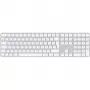 APPLE Magic Keyboard with Touch ID and Numeric Keypad for Mac models with Apple silicon - French - White Keys