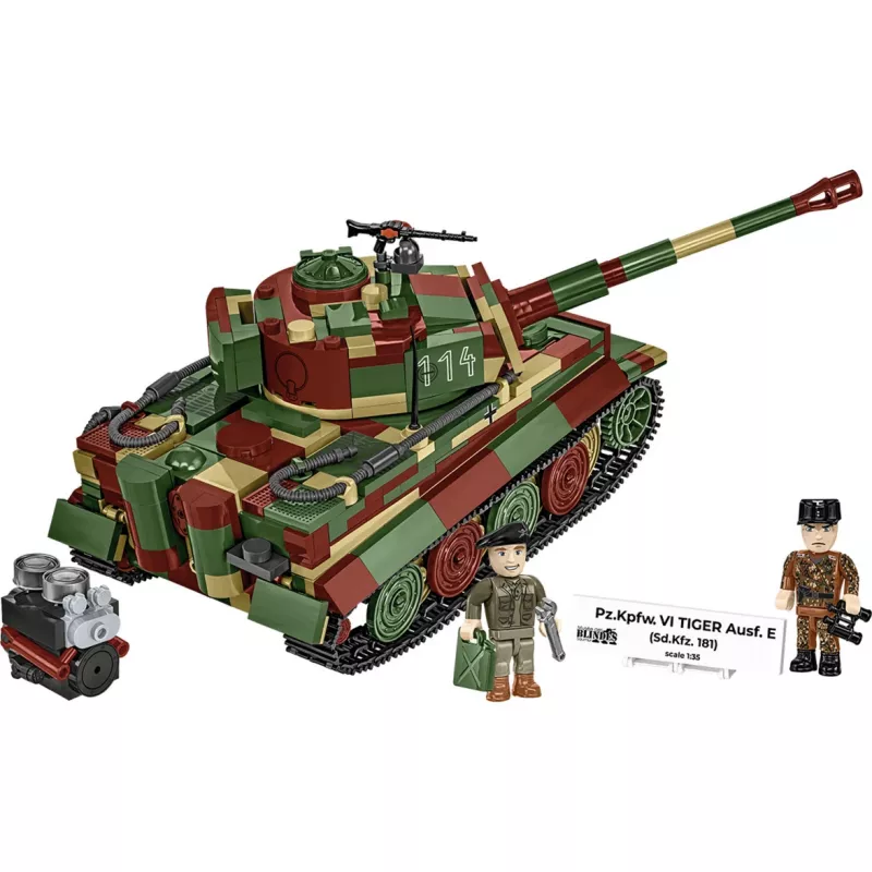 Blocks Pz.Kpfw. VI Tiger version E 870 blocks