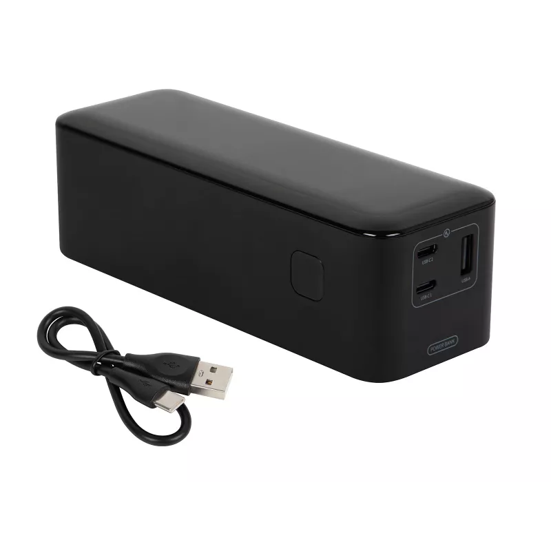 Power bank BLOW AIR99.9 27000mAh PD 140W LCD — 2× USB‑C, 1× USB‑A, 27000 mAh, 140 W total