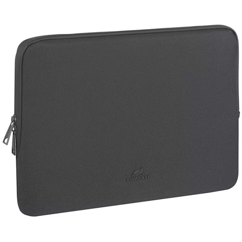 Laptop sleeve Rivacase 15.6 inch Black model 8116 — protective soft case for 15.6 inch notebooks