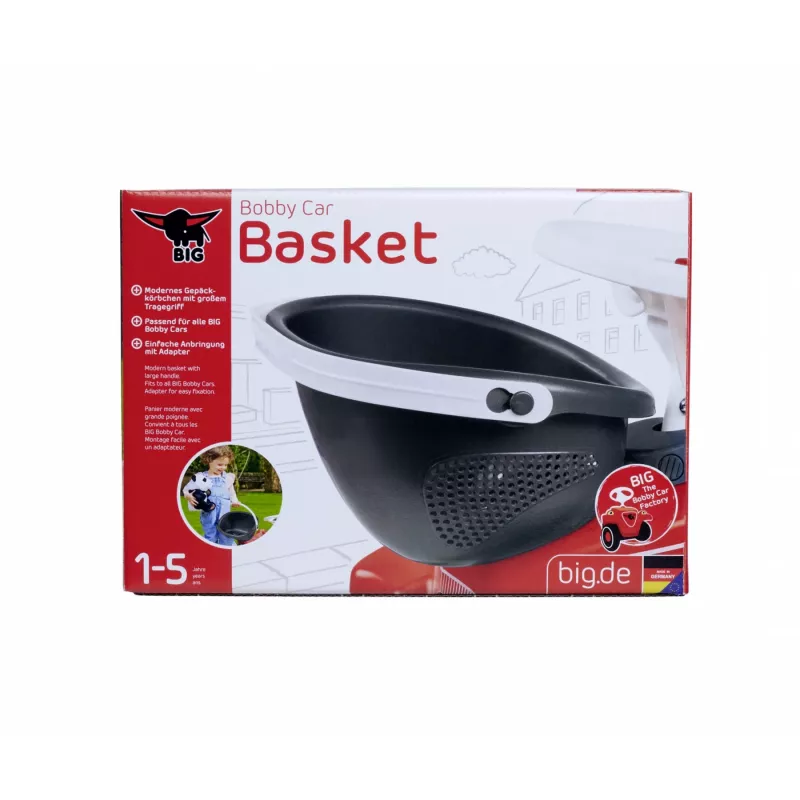 Bobby Car luggage basket (Grey/White)