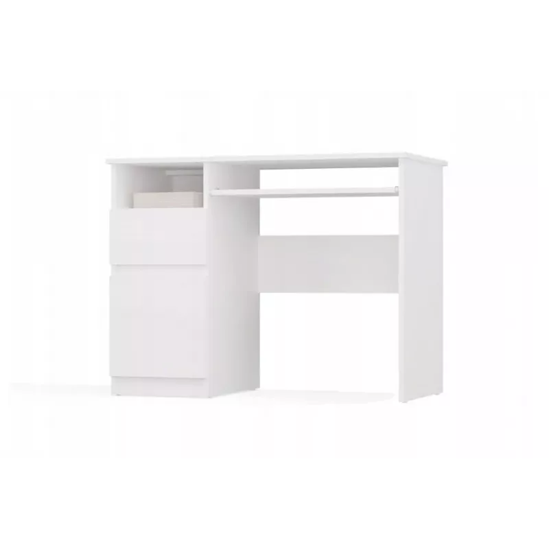 PORTO Left Desk, White
