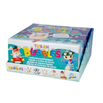 Bubble set Tuban DISPLAY SMALL SOAP BUBBLES MIX 36 PCS x 60 ml