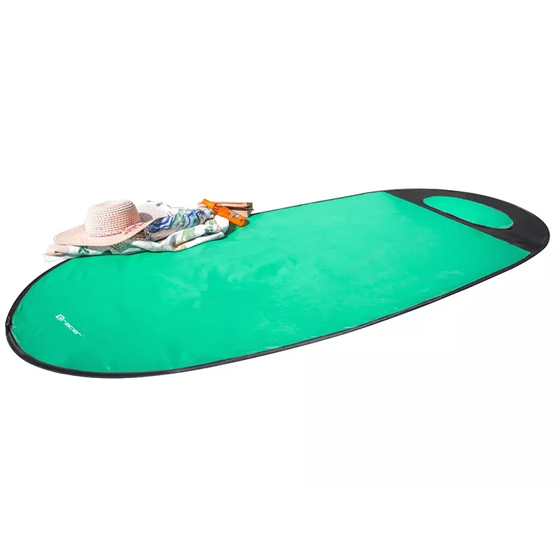 TRACER Beach Mat Pop Up 46948 – lightweight portable mint-colored foldable mat