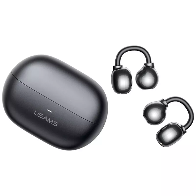 Bluetooth headphones R02 Clip-on grey