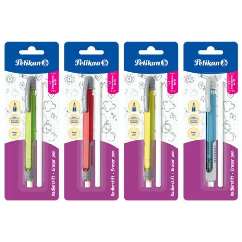 Eraser pen Pelikan 807364 assorted colors