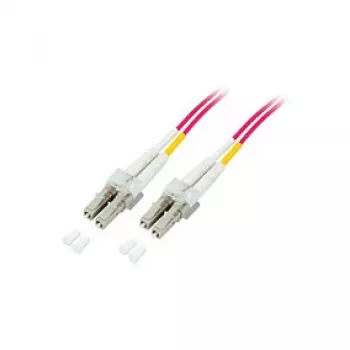 EFB-Elektronik Duplex Jumper LC-LC 50/125µ, OM4, LSZH, erika Violet, 2.0mm, 0,5m Manufacturer: EFB Elektronik (O0319.0,5)