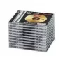 Hama CD Double Jewel Case Standard, Pack 10 2 discs Transparent