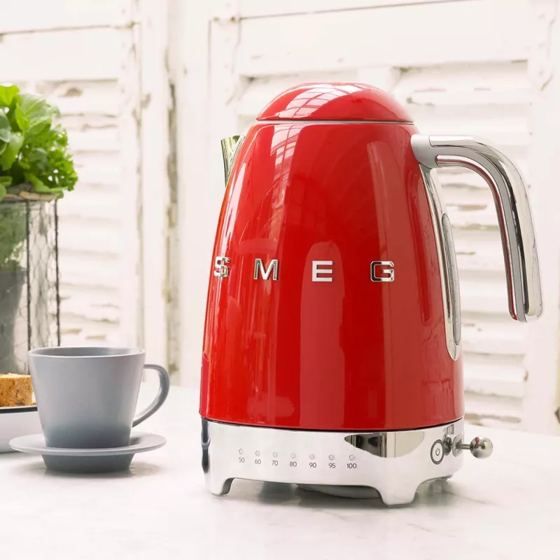 Electric kettle Smeg 1.7L 2400W Red