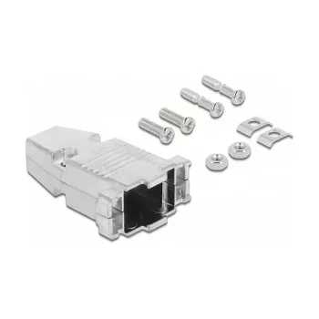 Cable boot DeLOCK 66625 Silver Metal 30.8mm Width 7.5mm Height