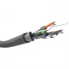 Wentronic Goobay CAT 6 Network Cable, S/FTP (PiMF), Grey, 305 m - CCA Copper Mix, AWG 23/1 (solid), PVC (95696)