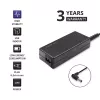 Power adapter QOLTEC 51775 40W 19V 2.1A for monitors, Black, 1.75 m cable