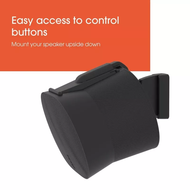 Vogels Wall mount | Speaker Wall Mount for Sonos Era 300 | Tilt, rotate | Maximum weight (capacity) 7 kg | Black