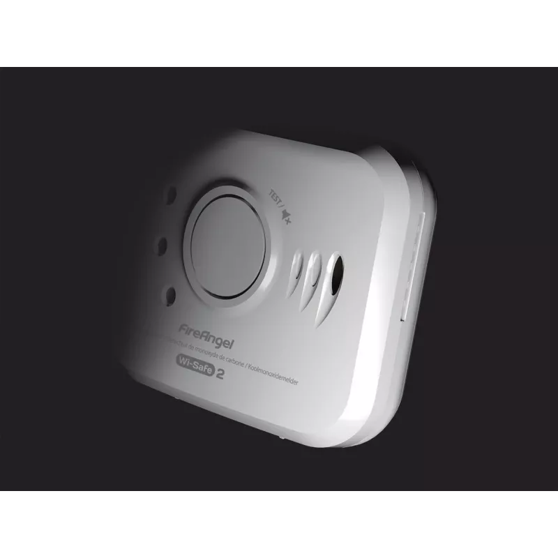 Carbon Monoxide Detector FireAngel NM-CO10X Interface Model with Wired Interface for Home Safety