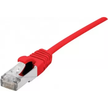 Dexlan networking cable 858729 Red 0.5 m Cat6a S/FTP