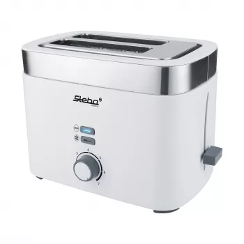 Toaster Steba TO 10 BIANCO 2 slice(s) 930 W Silver White