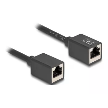 Networking cable DeLOCK 90334 RJ-45 Cat6a 7.5 m Black