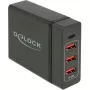 Charger DeLOCK USB-Wandladegerät 63974 Universal Black AC Indoor