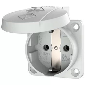 MENNEKES Elektrotechnik GmbH & Co. KG Schuko panel-mount socket outlet 16A 2p+E 230V gr 11010 (11010)